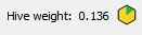 Hive weight widget